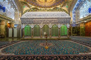 حرم امیرالمؤمنین(ع) در آستانه عید غدیر + عکس