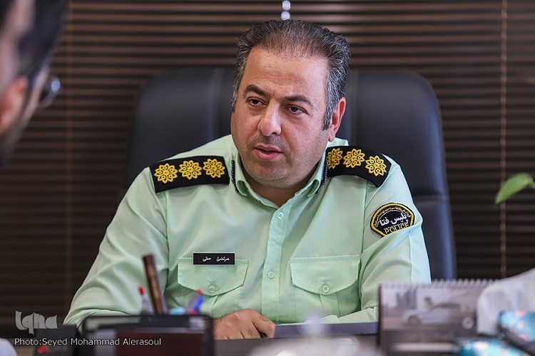 سرهنگ مرتضی حقی، رئیس پلیس فتا خراسان‌ رضوی