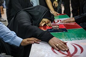 تشییع ‌پیکر شهدای تعرض رژیم اشغالگر صهیونیستی به تهران