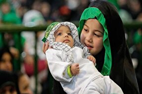 برپایی همایش شیرخوارگان حسینی در ۱۵۰ نقطه لرستان + عکس