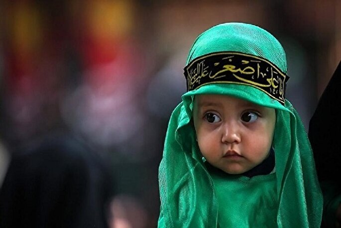 آیین شیرخوارگان حسینی در استان سمنان برگزار شد