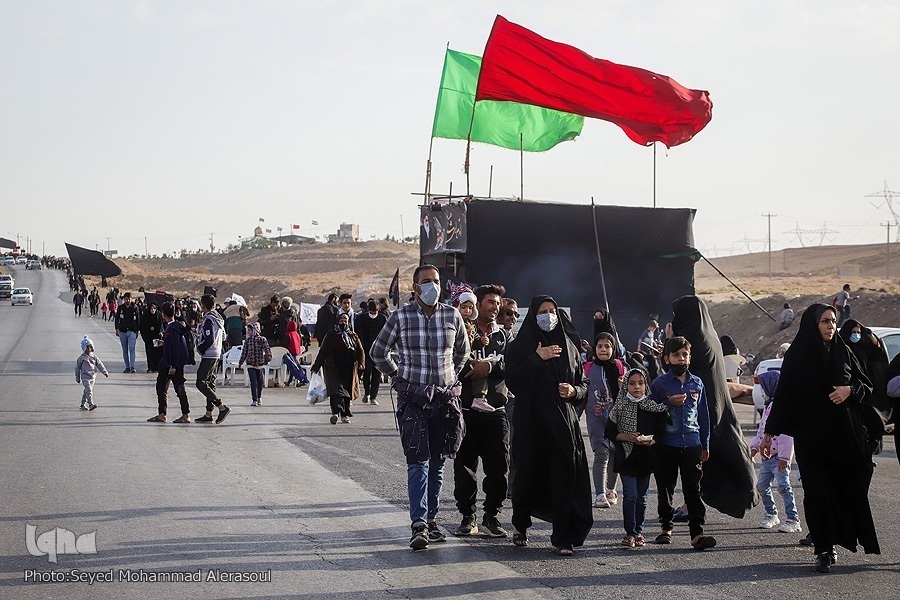 زائران پیاده رضوی زائران پیاده رضوی