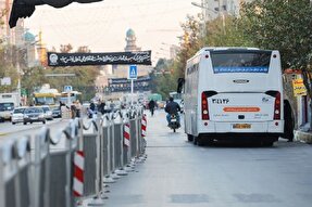 خدمات‌رسانی اتوبوسرانی مشهد به زائران پیاده در خاک عراق