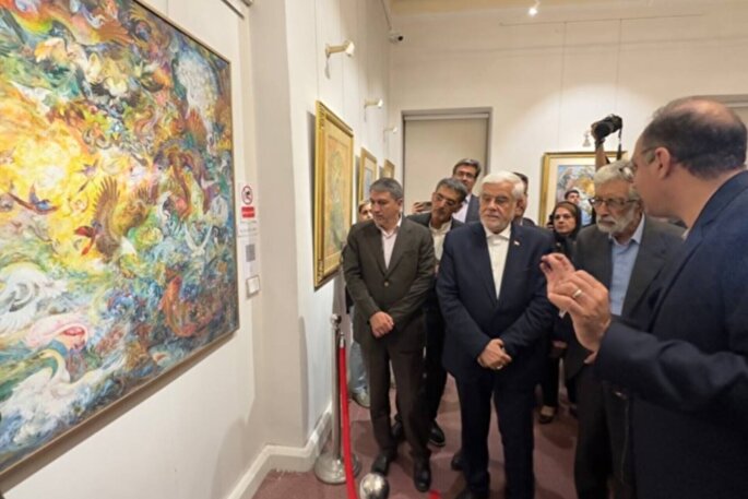 موزه استاد فرشچیان در سعدآباد بازگشایی شد