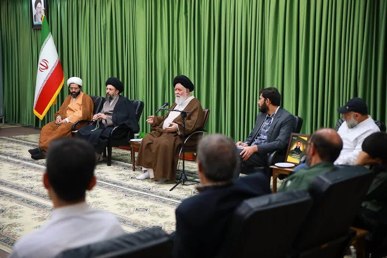 آیت‌الله سید احمد علم‌الهدی امام جمعه مشهد و نماینده ولی‌فقیه در خراسان رضوی