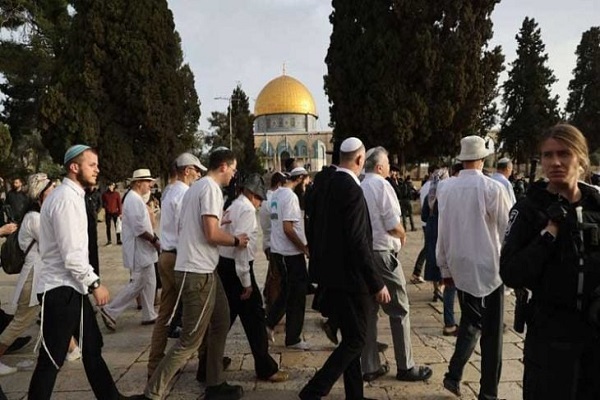 تعدد یورش شهرک‌نشینان صهیونیست به مسجدالاقصی در ماه گذشته