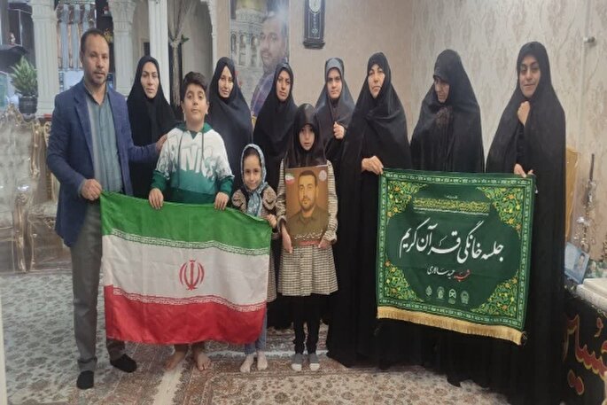 راه‌اندازی جلسه قرآن در خرم‌آباد به‌نام شهید والامقام «حمید سالاری»