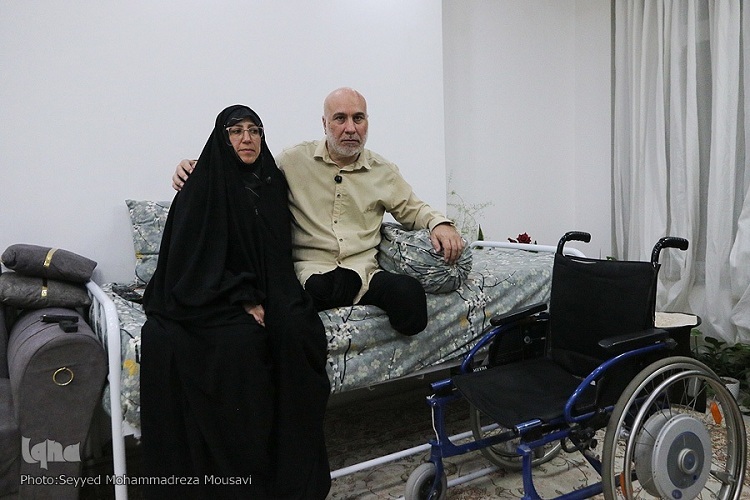 سید محمد خلیلی و همسرش