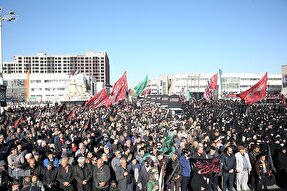 عکس | تشییع پیکر شهدای گمنام در مشهد