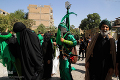 مراسم شبیه خوانی در شهرک عرب‌ها - مشهد 