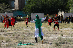 مراسم شبیه خوانی در شهرک عرب‌ها - مشهد 