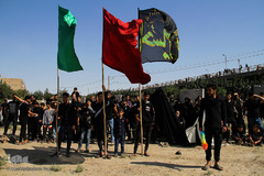 مراسم شبیه خوانی در شهرک عرب‌ها - مشهد 