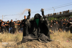 مراسم شبیه خوانی در شهرک عرب‌ها - مشهد 