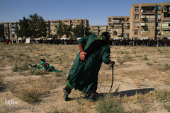 مراسم شبیه خوانی در شهرک عرب‌ها - مشهد 