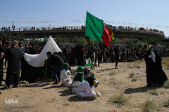 مراسم شبیه خوانی در شهرک عرب‌ها - مشهد 