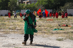 مراسم شبیه خوانی در شهرک عرب‌ها - مشهد 