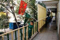 مراسم شبیه خوانی در شهرک عرب‌ها - مشهد 