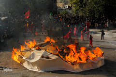 مراسم شبیه خوانی در شهرک عرب‌ها - مشهد 