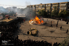 مراسم شبیه خوانی در شهرک عرب‌ها - مشهد 