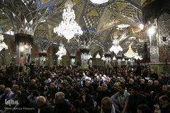 اربعین حسینی در حرم امام رضا (ع)