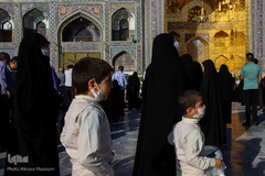 بازگشایی حرم مطهر رضوی
