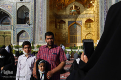 بازگشایی حرم مطهر رضوی
