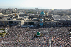 نماز عید فطر در حرم مطهر رضوی
