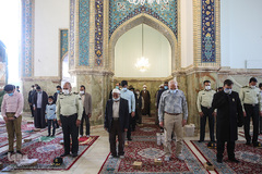 نماز عید فطر در حرم مطهر رضوی
