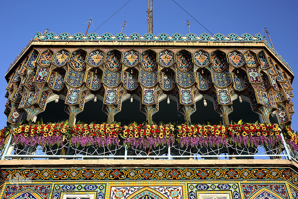 نقاره‌زنی حرم مطهر رضوی در آستانه میلاد حضرت رضا علیه السلام
