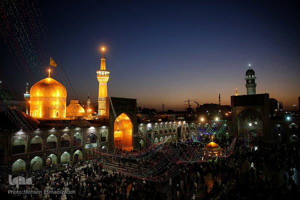 نقاره‌زنی حرم مطهر رضوی در آستانه میلاد حضرت رضا علیه السلام
