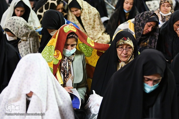 مراسم احیاء شب نوزدهم ماه رمضان در حرم مطهر رضوی
