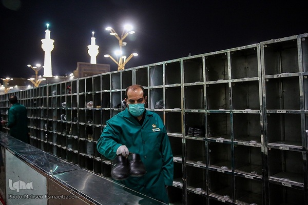 مراسم احیاء شب نوزدهم ماه رمضان در حرم مطهر رضوی
