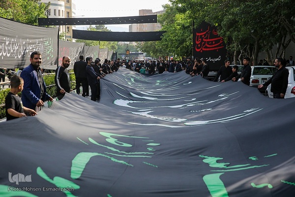 اجتماع دسته عزاداران علوی در مشهد
