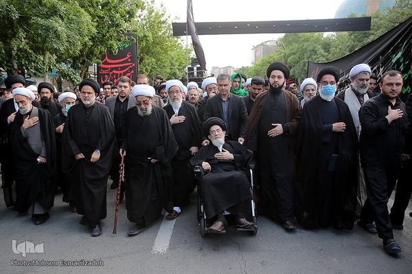 اجتماع دسته عزاداران علوی در مشهد
