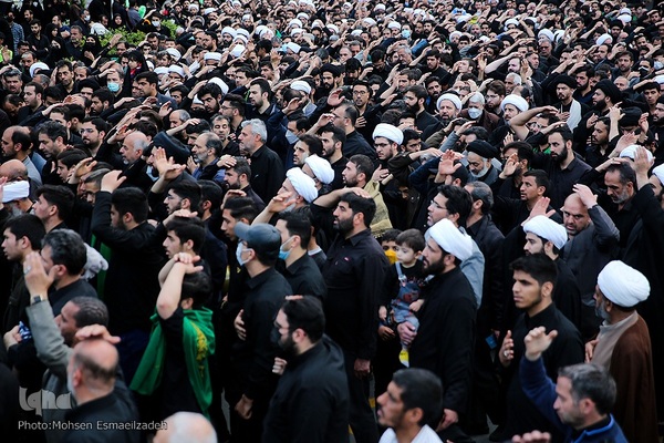 اجتماع دسته عزاداران علوی در مشهد
