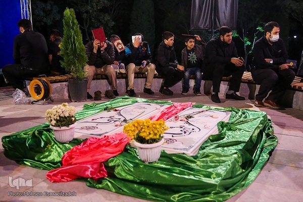 احیای شب بیست و سوم ماه مبارک رمضان در پارک ملت مشهد
