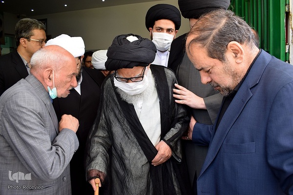 مراسم ترحیم احمد مهدوی دامغانی