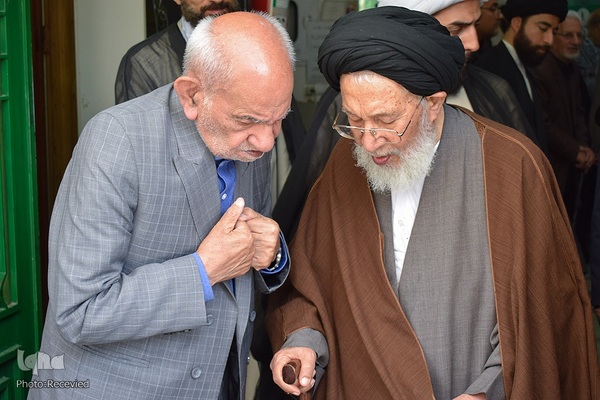 مراسم ترحیم احمد مهدوی دامغانی