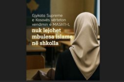 La Cour suprême du Kosovo confirme l’interdiction du hijab dans les écoles publiques