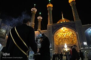 Suasana Haram Karimah Ahlulbait (as) pada Malam Syahadah Sayyidah Az-Zahra (as)
