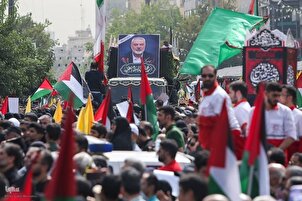 Tasyyi’ Jenazah Syahid Ismail Haniyeh di Teheran