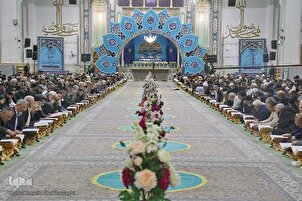 Qom: recitazione collettiva del Corano al mausoleo di Fatima  Masumah per il mese di Ramadan