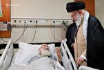 Si Ayatollah Khamenei ay Bumisita sa Matataas na Kleriko sa Ospital