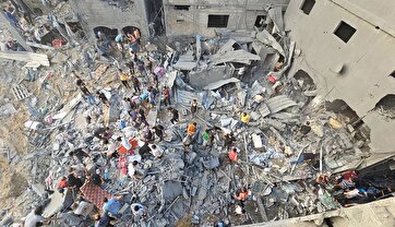 Фоторепортаж/ Израильская резня в лагере Джабалия в Газе