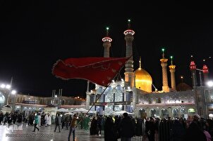 Ҳолу ҳавои ҳарами Каримаи Аҳли байт дар шаби шаҳодати ҳазрати Фотимаи Заҳро (с)