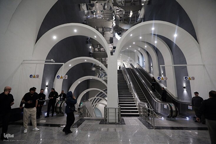 مریم مقدس(س)  میڑو اسٹیشن کا افتتاح